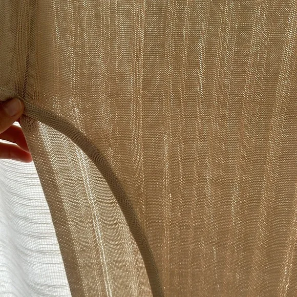 Assymetric Split Sweater Maxi Dress - Picture 6 of 7